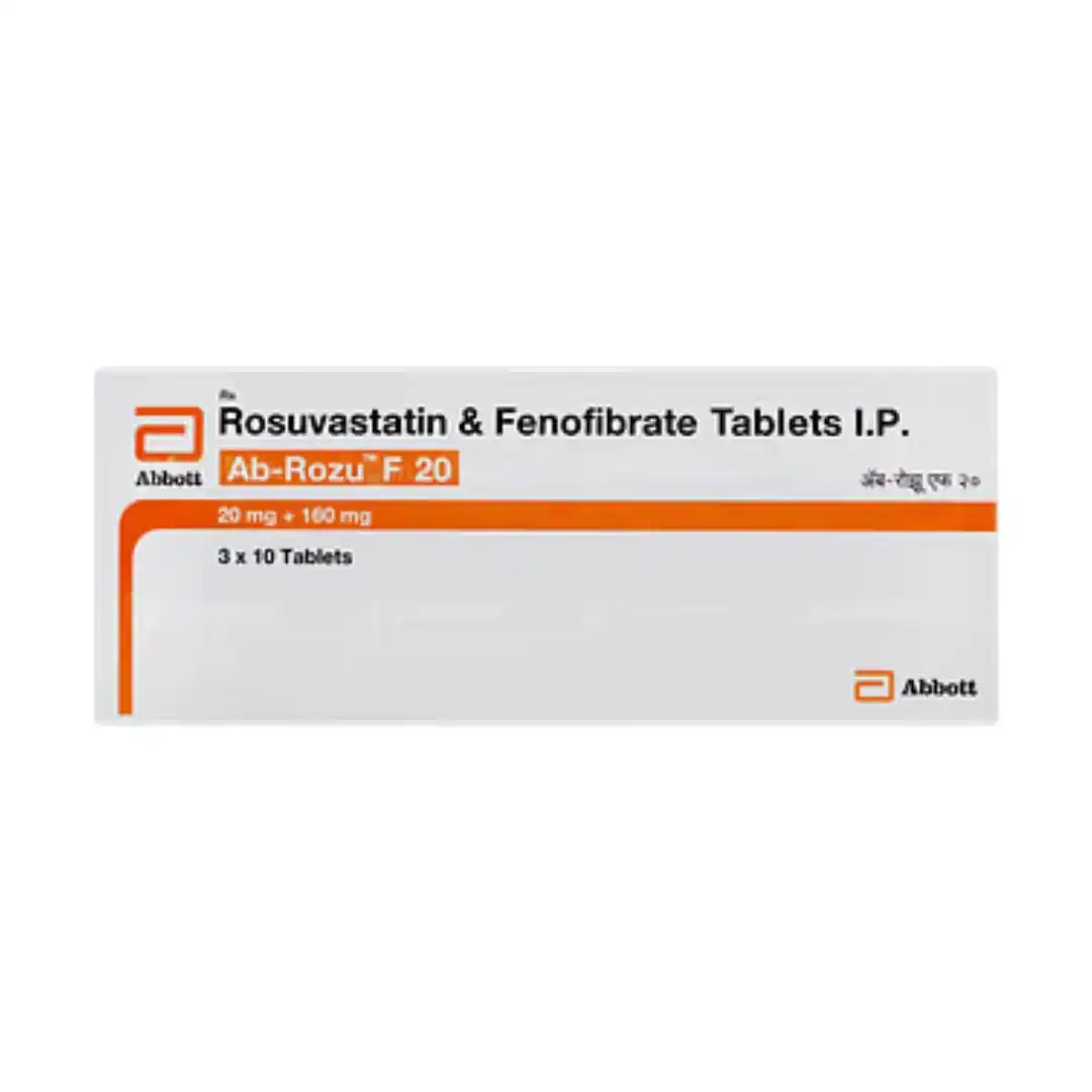Ab Rozu 20 AB Rozu F 160mg/20mg Tablet - Drivecure